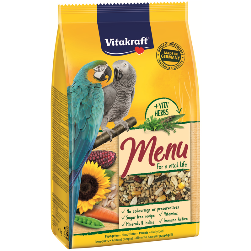 Vitakraft Vogel Menü Honig 1kg Papagei