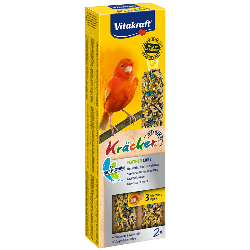 Vitakraft Kräcker Feather Care für Kanarien 60 g