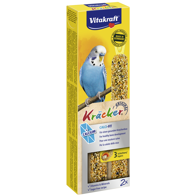 Vitakraft Kräcker Calci Fit für Sittiche 60 g