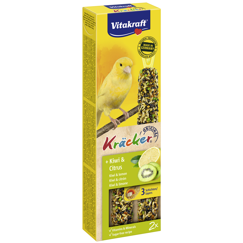 Vitakraft Kräcker Kiwi & Citrus für Kanarien 60 g