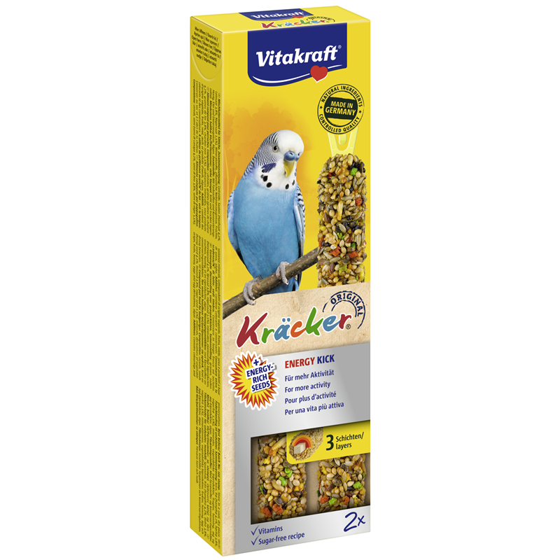 Vitakraft Kräcker Energy Kick für Sittiche 60 g