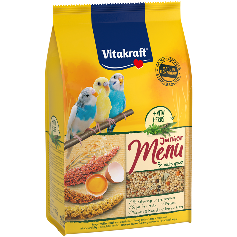 Vitakraft Premium Menü Junior Wellensittiche 500 g