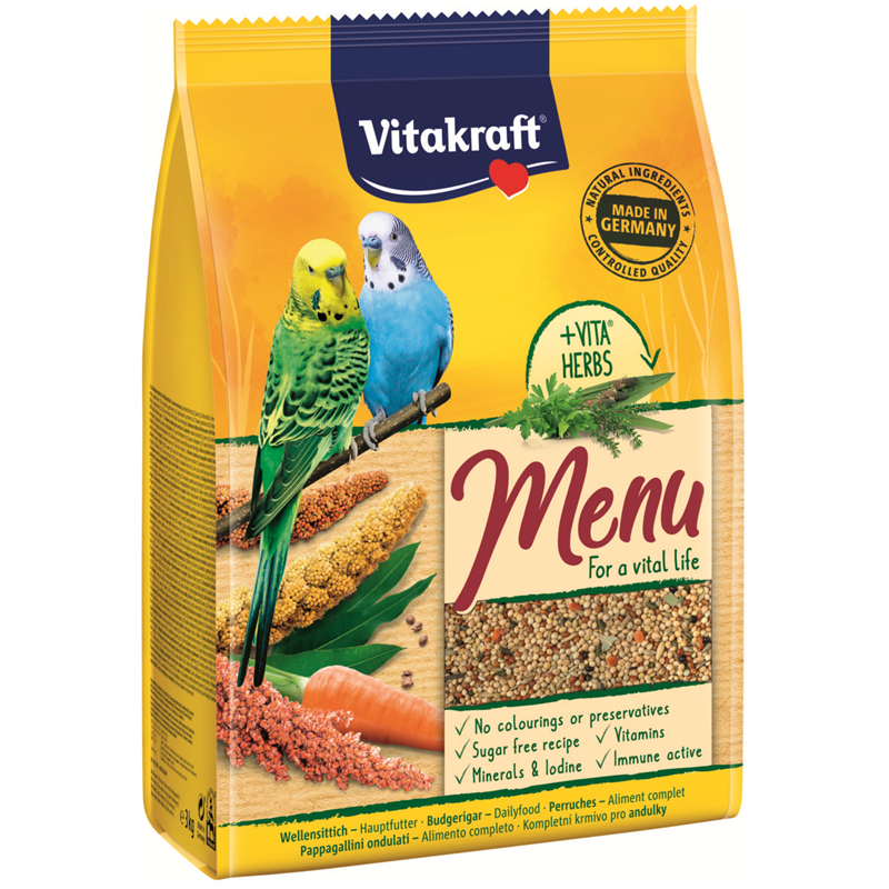 Vitakraft Premium Menü Vital-Complex Sittich 3 kg