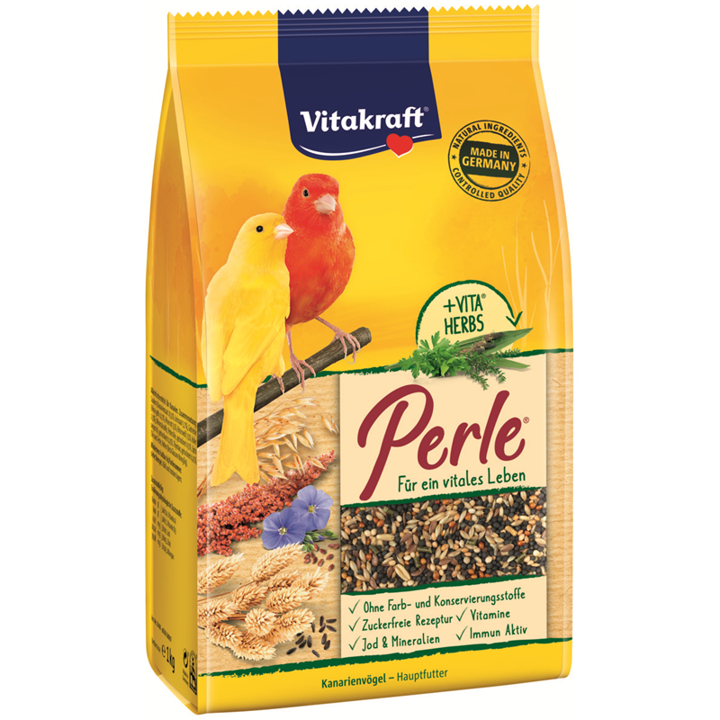 Vitakraft Kanarien Perle Premium mit Vital-Complex/Honig 1 kg