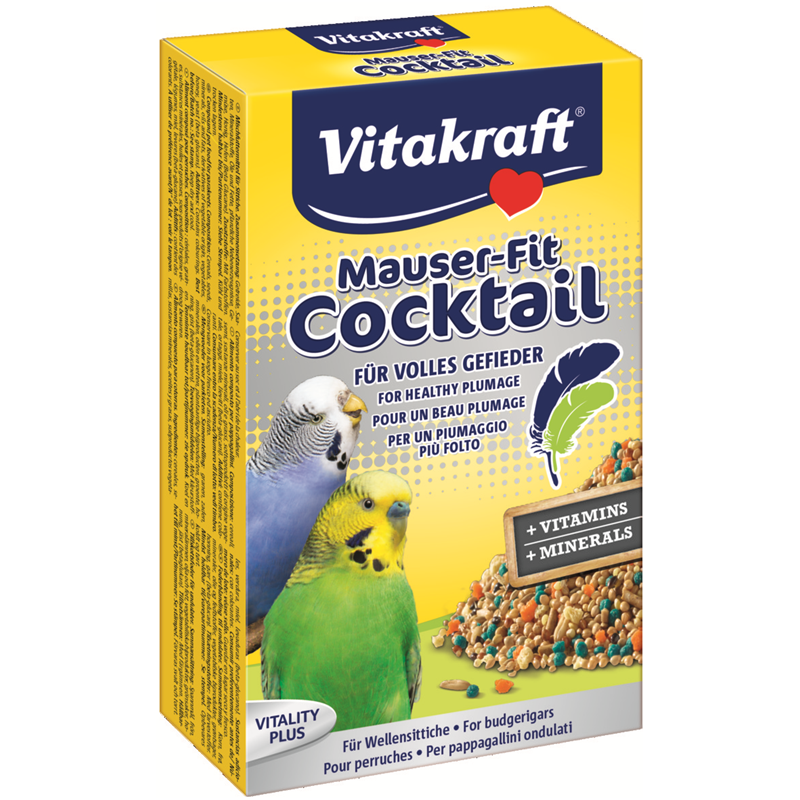 Vitakraft Mauser-Fit Cocktail für Wellensittiche 200 g