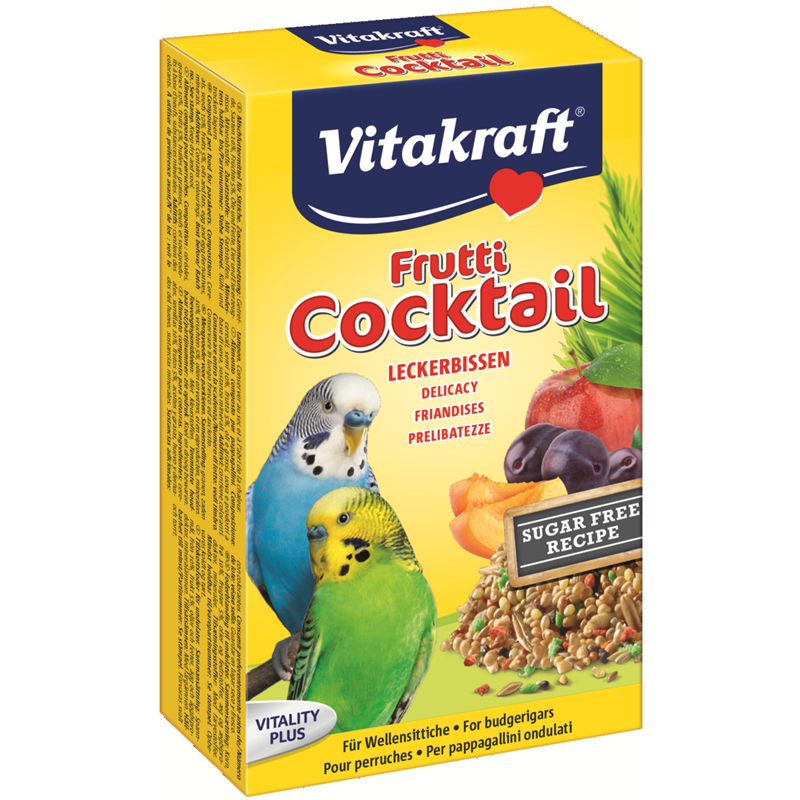 Vitakraft Frutti Cocktail für Wellensittiche 200 g
