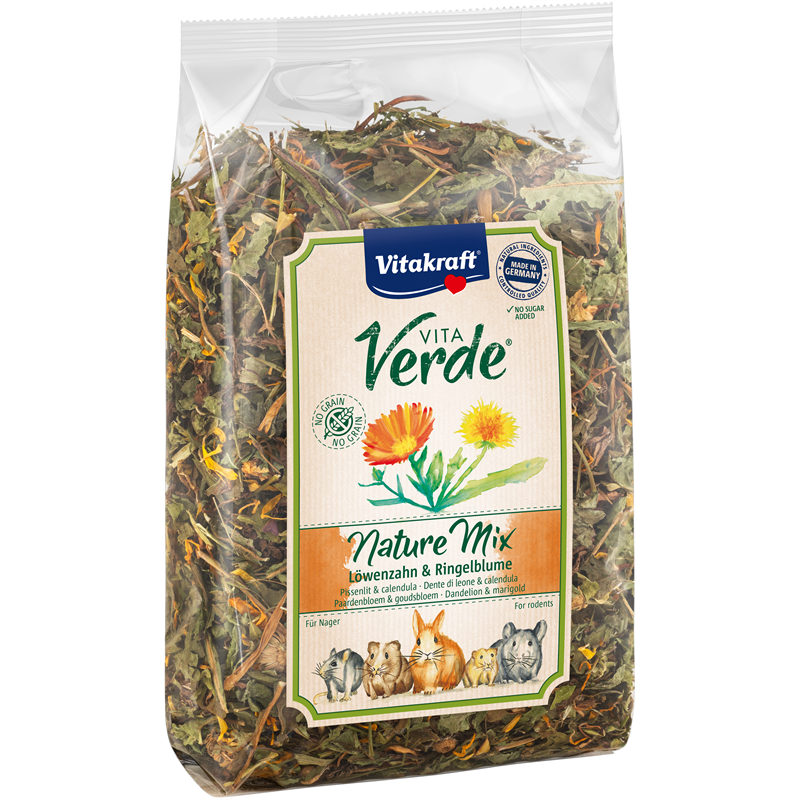 Vitakraft Vita Verde Nature Mix Löwenzahn & Ringelblume 100 g