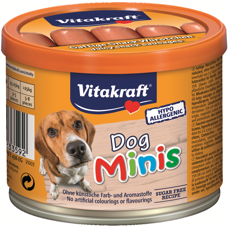 Vitakraft Hundesnack Minis Cocktailwürstchen 120 g