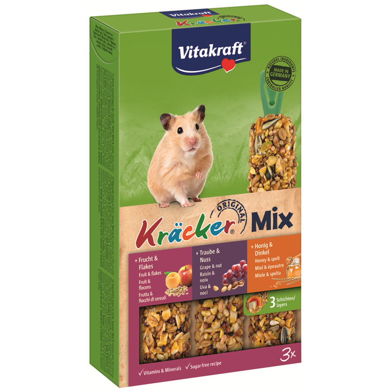 Vitakraft Kräcker Trio-Mix für Hamster 168 g