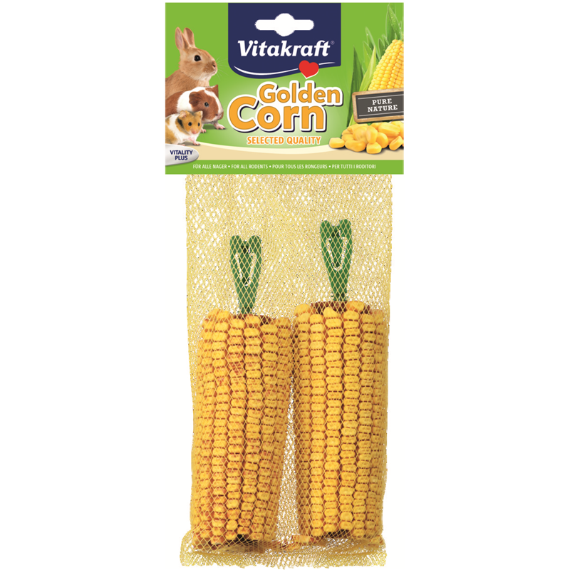 Vitakraft Golden Corn Maiskolben 2er-Pack/200 g