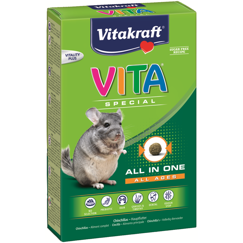 Vitakraft Nager Vita® Special Regular 600 g Chinchilla
