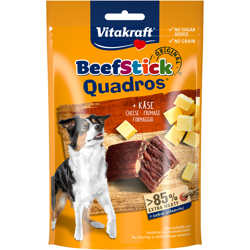 Vitakraft Beef Stick Quadros Käse 70 g
