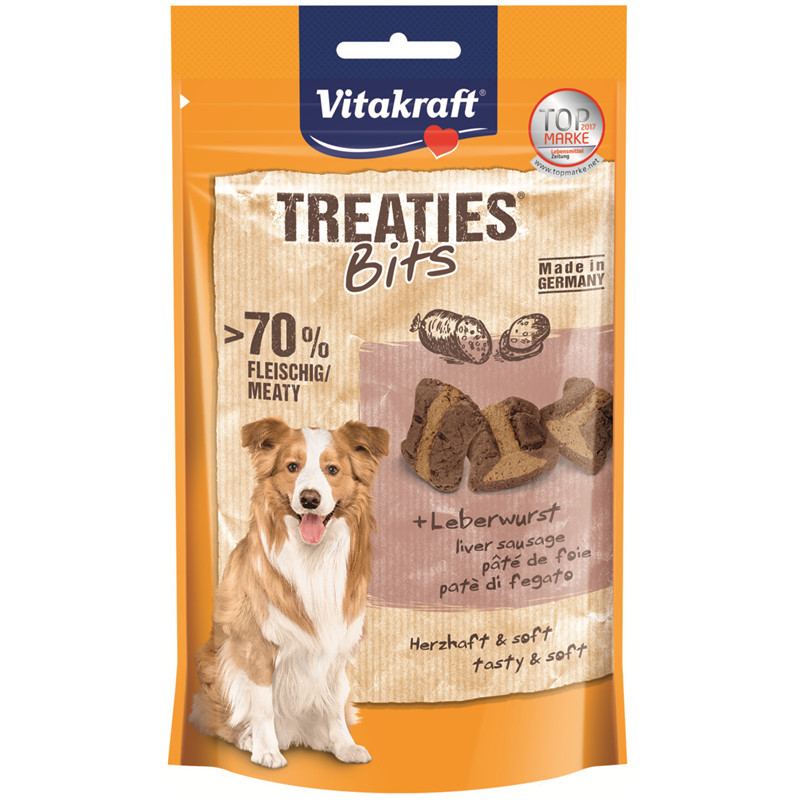 Vitakraft Treaties Bits Leberwurst 120 g