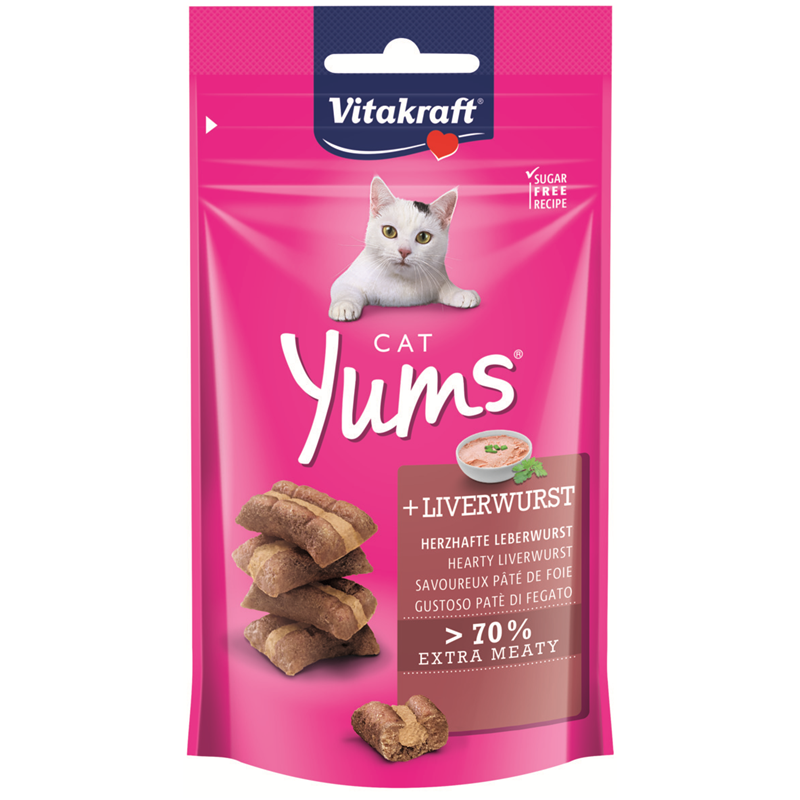Vitakraft Cat Yums Leberwurst 40 g
