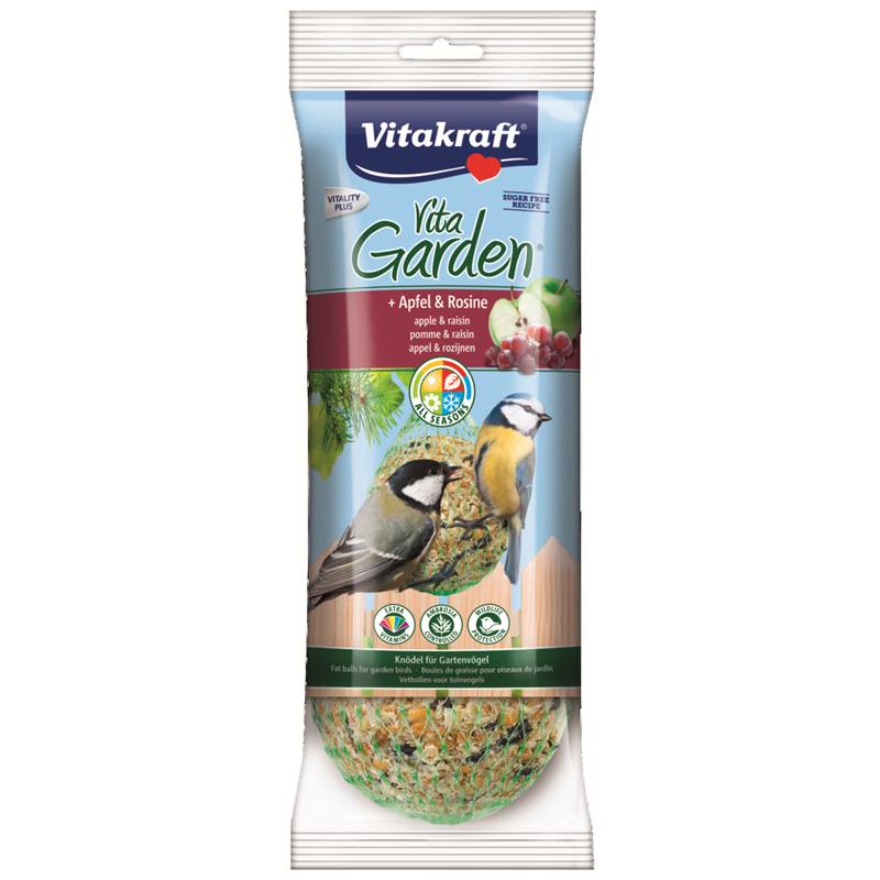 Vitakraft Vita Garden Knödel mit Apfel + Rosine 4er