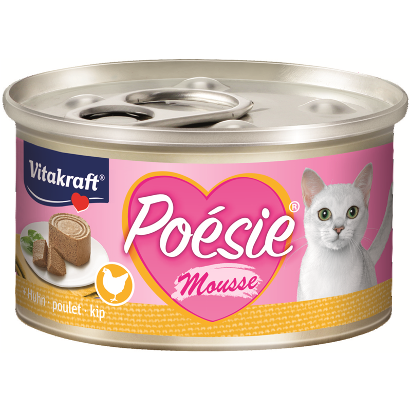 Vitakraft Poésie Mousse + Huhn 85 g Dose