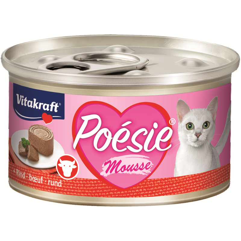 Vitakraft Poésie Mousse Rind 85 g Dose