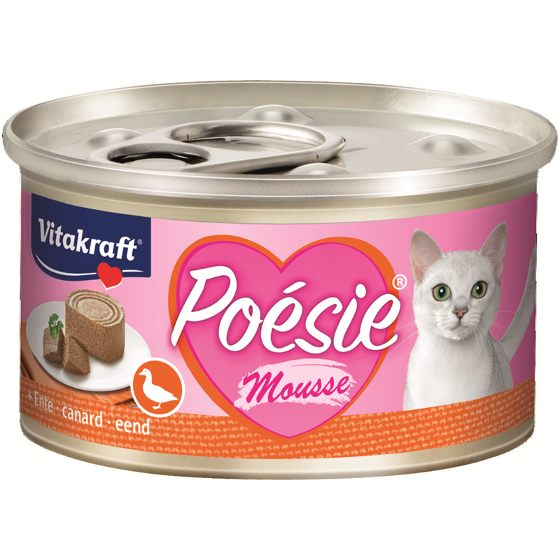 Vitakraft Poésie Mousse + Ente 85 g Dose