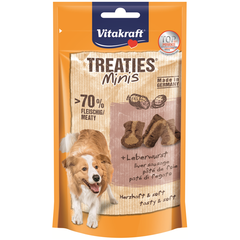 Vitakraft Treaties Minis + Leberwurst 48 g