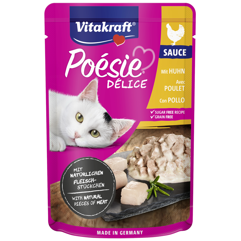 Vitakraft Poésie Délice Huhn in Sauce 85 g PB