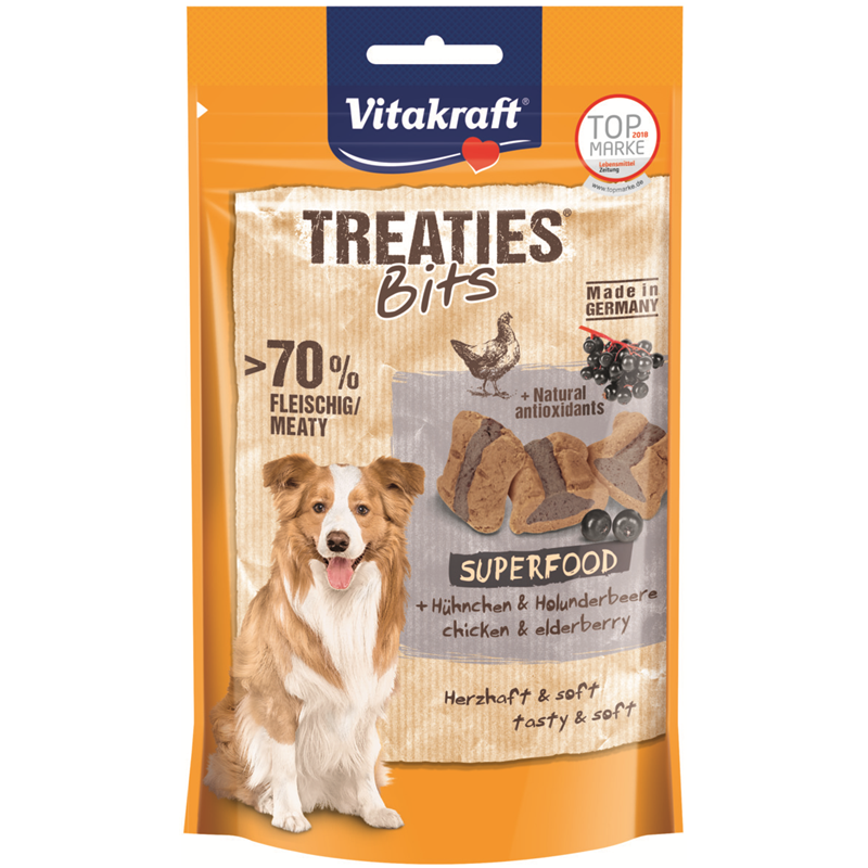Vitakraft Treaties + Superfood Holunder 100 g