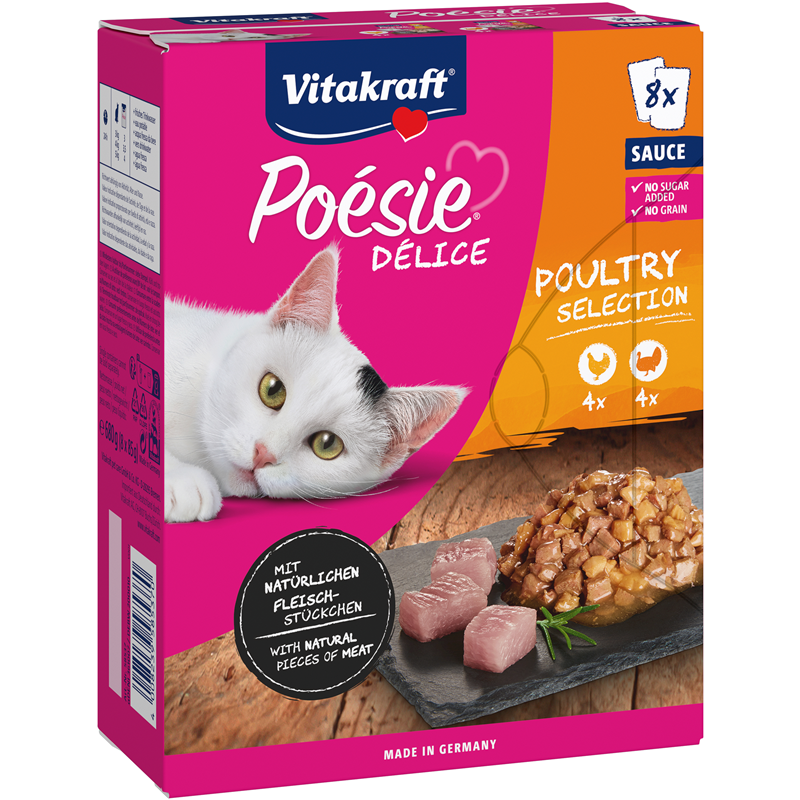 Vitakraft Poésie® Délice Multipack Poultry Selection