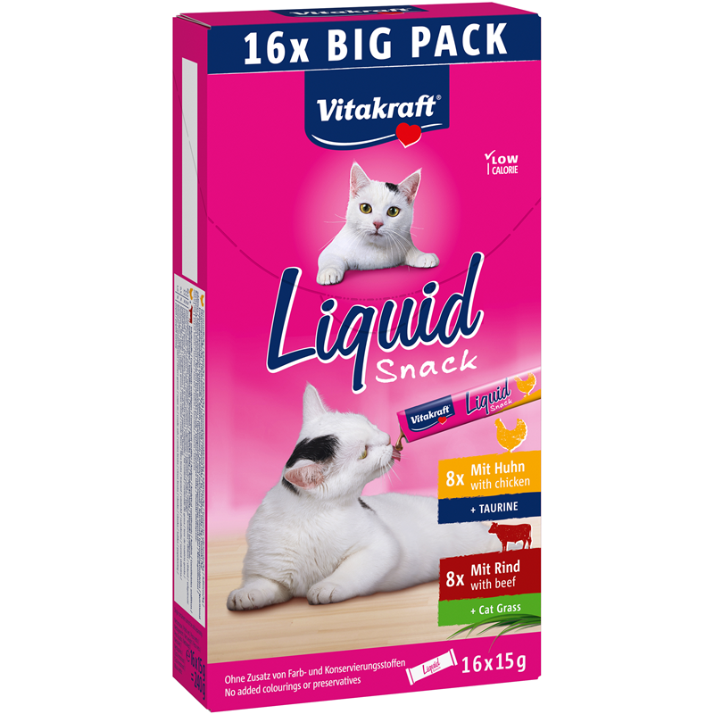 Vitakraft Liquid Snack Multipack 16 x 15 g