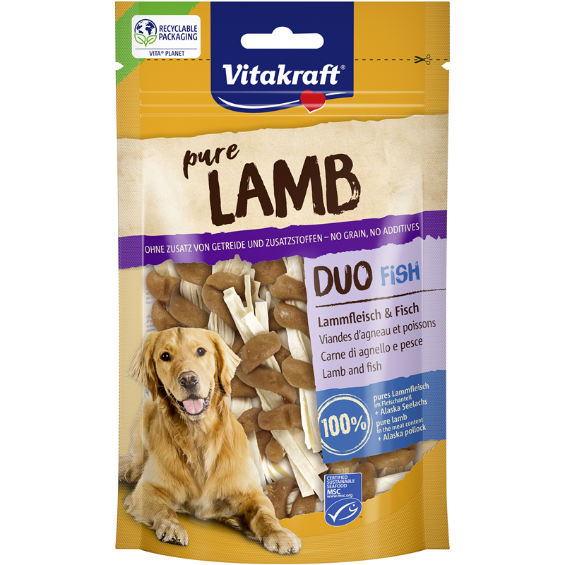 Vitakraft® LAMB Duo® Lammfleisch & Fisch MSC 80 g