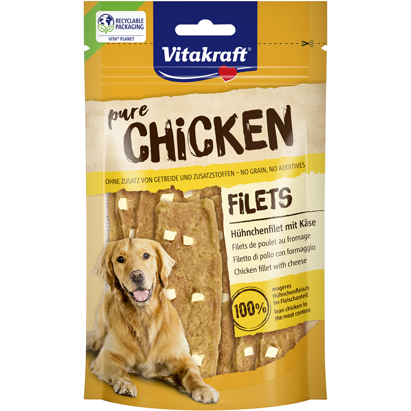 Vitakraft CHICKEN Hühnchenfilet mit Käse 80 g