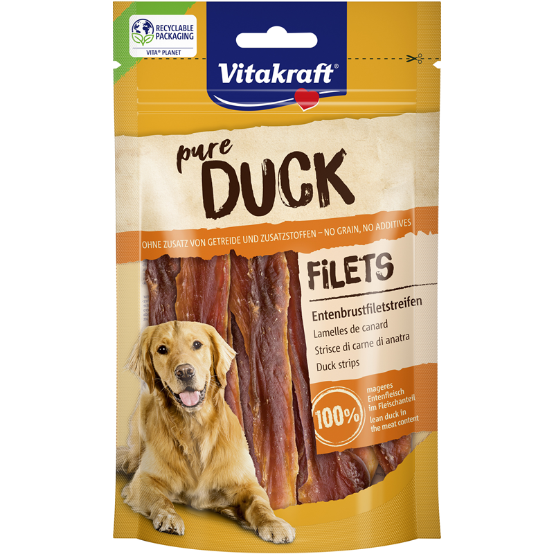 Vitakraft® DUCK Entenbrustfiletstreifen 80 g