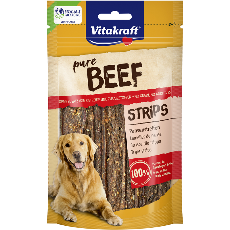 Vitakraft® BEEF Pansenstreifen 80 g