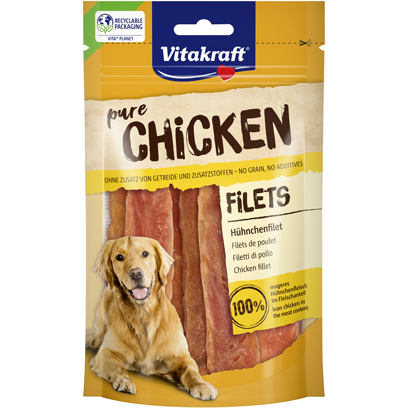Vitakraft® Dog CHICKEN Hühnchenfilet 80 g