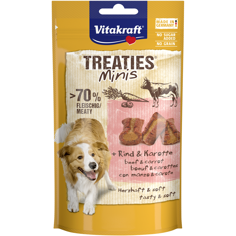 Vitakraft Treaties Minis Rind & Karotte 48 g