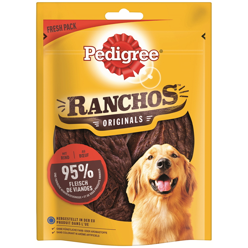 Pedigree Snack Ranchos mit Rind 70 g