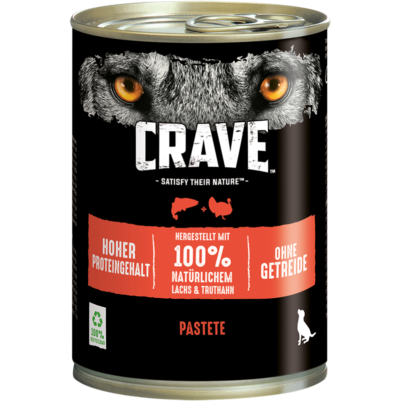 Crave Dog Dose Lachs + Truthahn 400 g