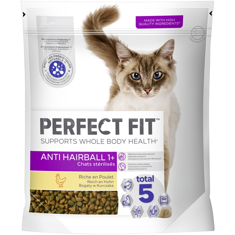 Perfect Fit Cat Anti Hairball 1+ mit Huhn 1,4 kg