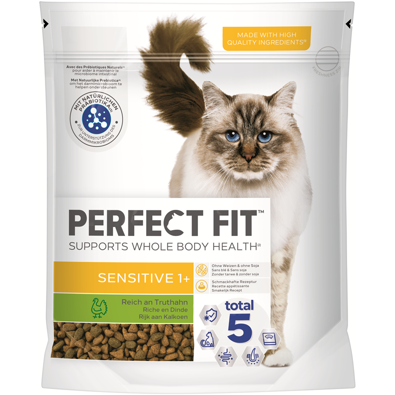 Perfect Fit Cat Sensitive mit Truthahn 750 g