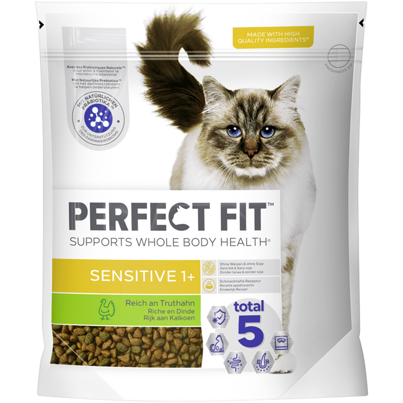 Perfect Fit Cat Sensitive 1+ reich an Truthahn 1,4 kg