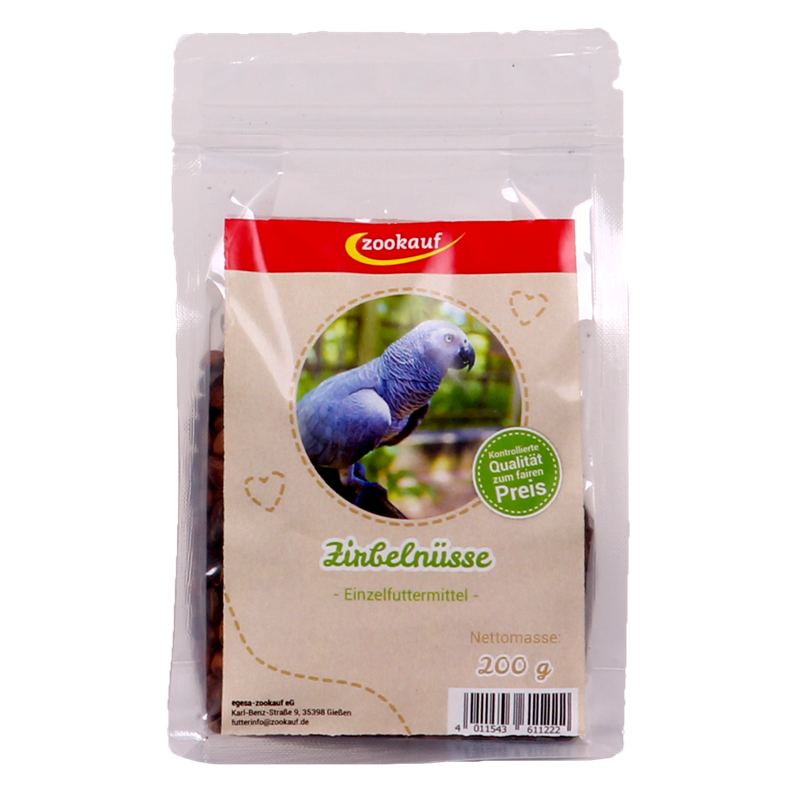 zookauf Zirbelnüsse für Papageien 150 g