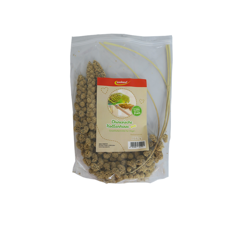 zookauf Vogel Snack Kolbenhirse gelb 100 g