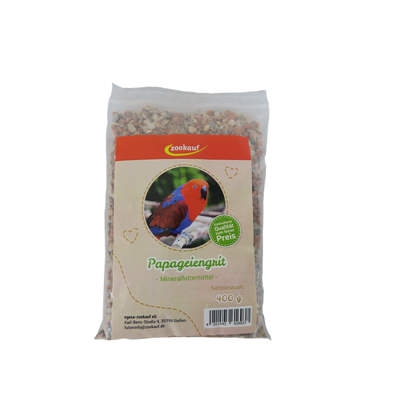 zookauf Vogel Futter Papageiengrit 400 g