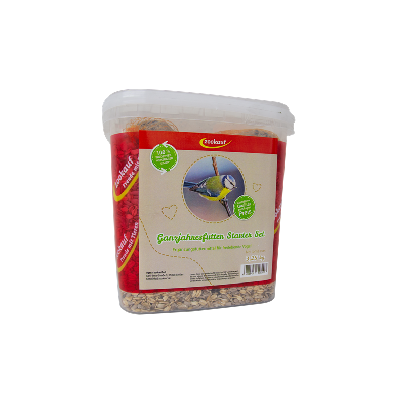 zookauf Vogel Ganzjahresfutter Starter Set