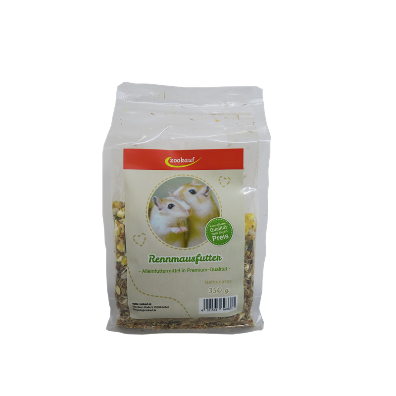 zookauf Nager Futter Premium für Rennmäuse 350 g