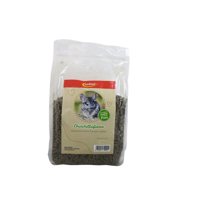 zookauf Nager Futter Premium für Chinchilla 1 kg