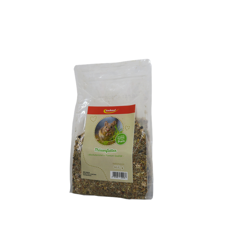 zookauf Nager Futter Premium für Mäuse 800 g