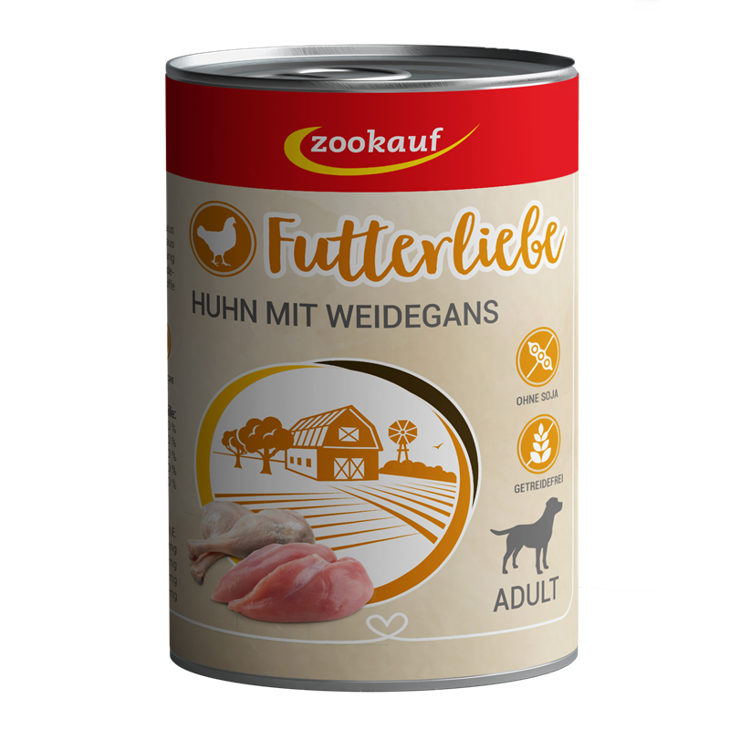 zookauf Adult Huhn mit Weidegans 400 g