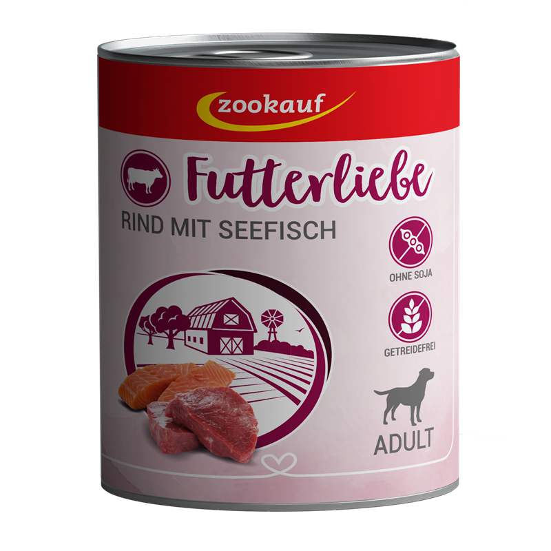 zookauf Adult Rind mit Seefisch 800 g