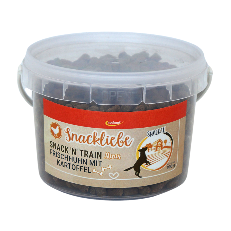 zookauf Snackliebe Mini-Trainer Frischhuhn & Kartoffel 300 g