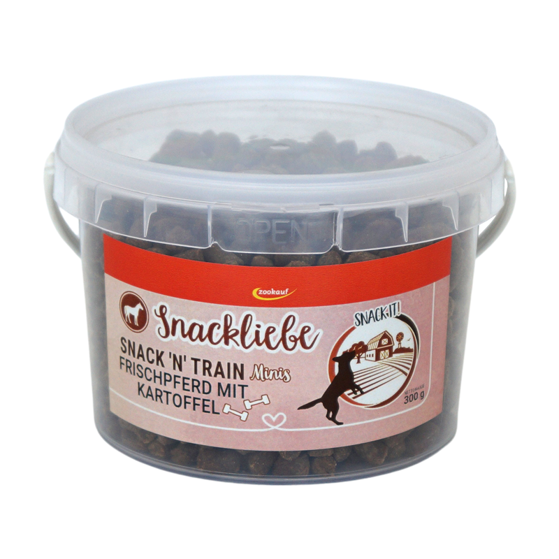 zookauf Snackliebe Mini-Trainer Frischpferd & Kartoffel 300 g