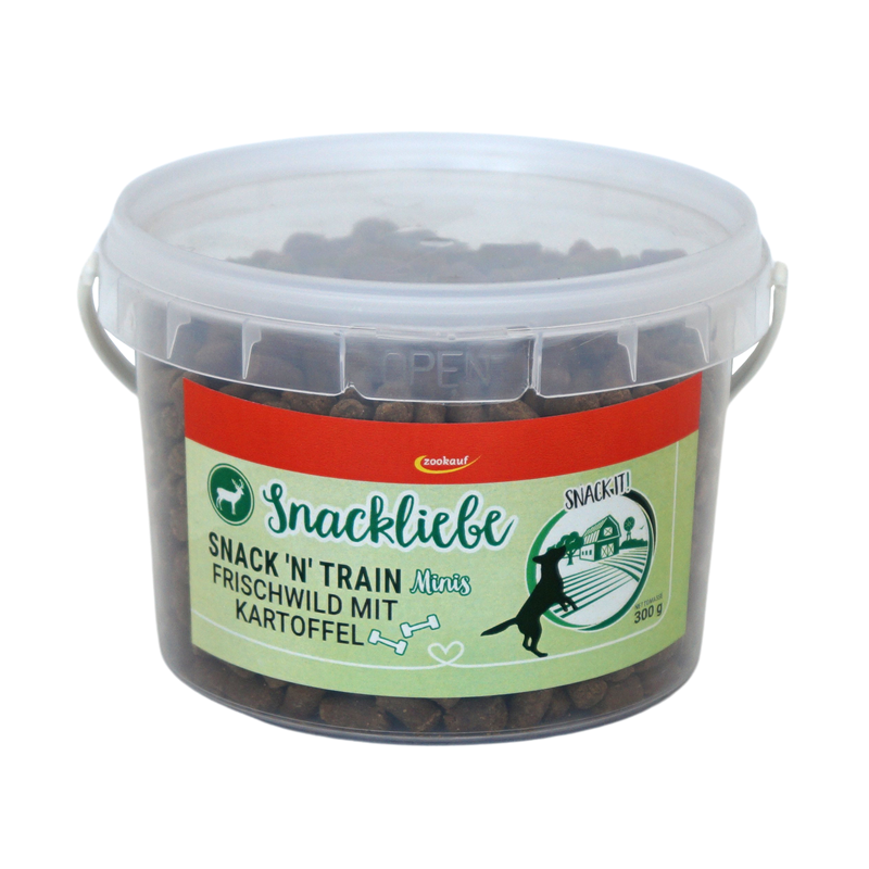 zookauf Snackliebe Mini-Trainer Frischwild&Kart. 300 g